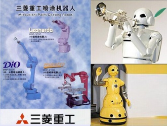 三菱噴涂機器人春節(jié)不打烊，海藍機電道一聲：新春快樂！