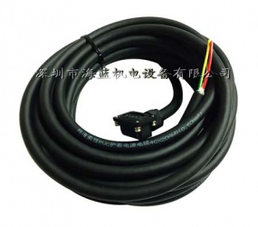 三菱電機(jī)電源線MR-PWS1CBL5M-A1-L，三菱MR-JE，MR-J4,MR-J3系列電機(jī)專用